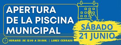 Apertura de la piscina municipal