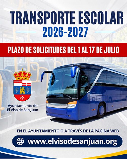 Transporte escolar 2026/2027